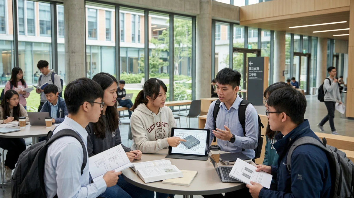 Không gian học tập và nghiên cứu năng động tại các trường đại học công nghệ hàng đầu Đài Loan - Top trường đại học tốt ngành Công Nghệ Bán Dẫn ở Đài Loan