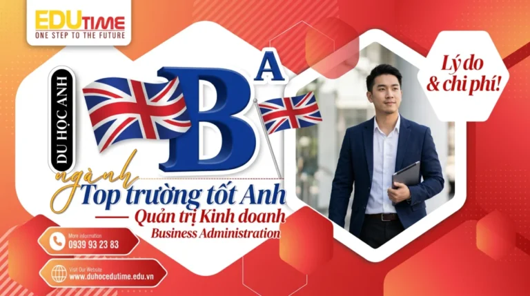Top trường tốt Anh ngành quản trị kinh doanh