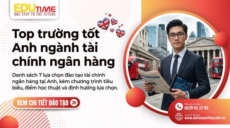 Top trường tốt Anh ngành tài chính ngân hàng