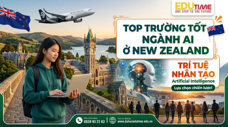 Top trường tốt ngành AI ở New Zealand
