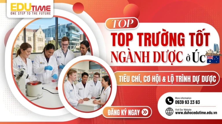 Top trường tốt ngành dược ở Úc