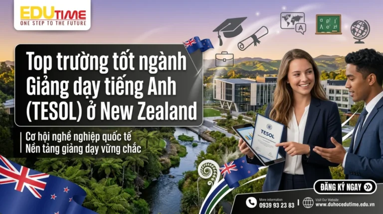 Top trường tốt ngành Giảng dạy tiếng Anh (TESOL) ở New Zealand