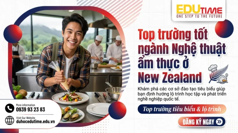 Top trường tốt ngành Nghệ thuật ẩm thực ở New Zealand