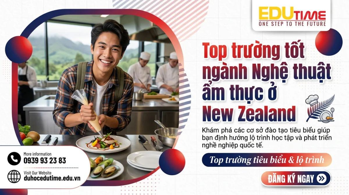 Top Trường Tốt Ngành Nghệ Thuật ẩm Thực ở New Zealand