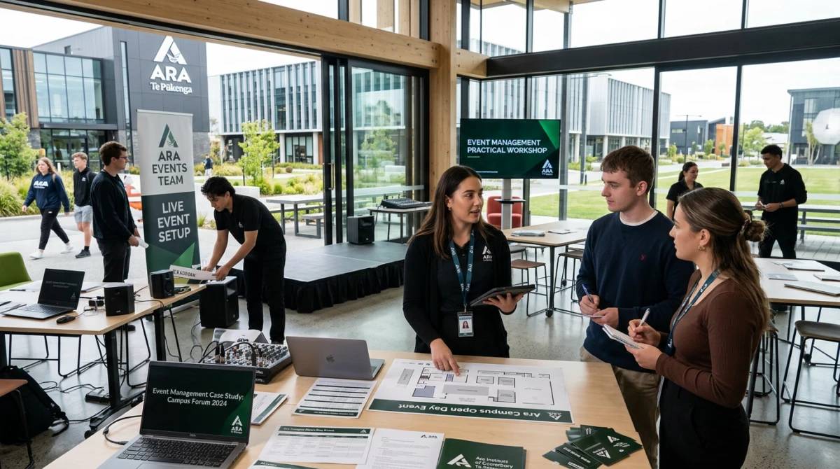 Môi trường học tập năng động tại các học viện ứng dụng New Zealand - ngành Quản lý sự kiện ở New Zealand