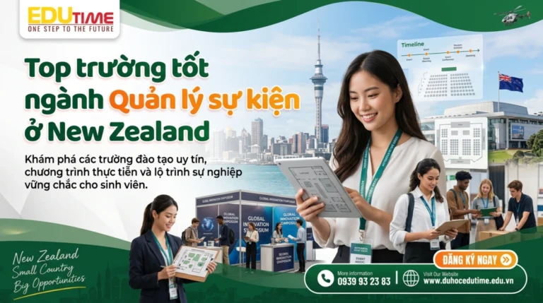 Top trường tốt ngành Quản lý sự kiện ở New Zealand