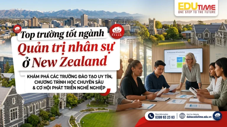Top trường tốt ngành Quản trị nhân sự ở New Zealand