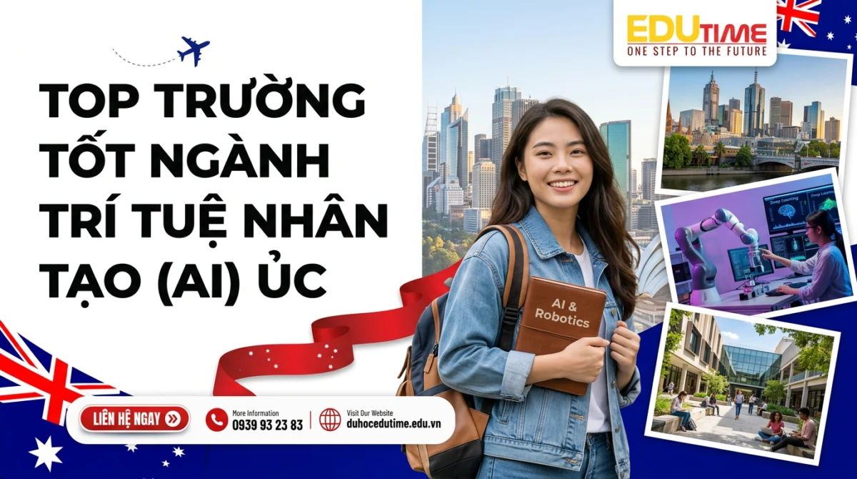 Top trường tốt ngành trí tuệ nhân tạo (AI) ở Úc