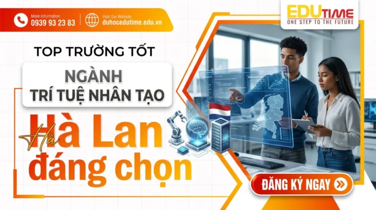 Top trường tốt ngành trí tuệ nhân tạo Hà Lan đáng chọn