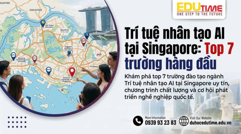 Trí tuệ nhân tạo AI tại Singapore: Top 7 trường hàng đầu