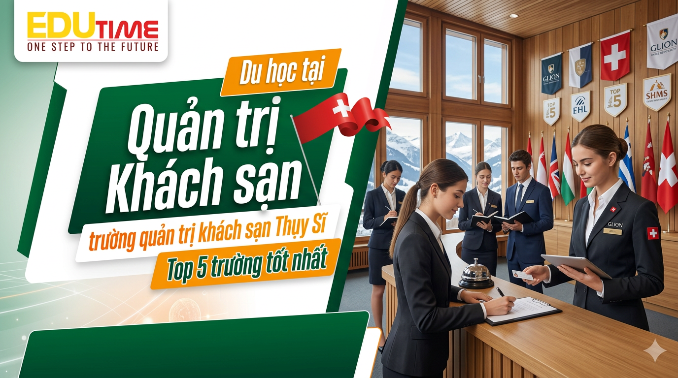 Sinh viên thực hành tại một trường quản trị khách sạn Thụy Sĩ hàng đầu - trường quản trị khách sạn Thụy Sĩ