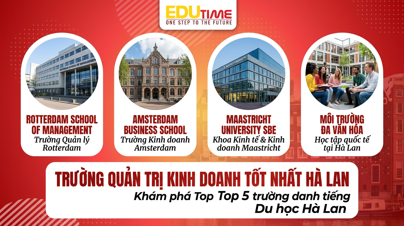 Hà Lan là môi trường học tập lý tưởng cho ngành quản trị kinh doanh - trường quản trị kinh doanh tốt nhất Hà Lan