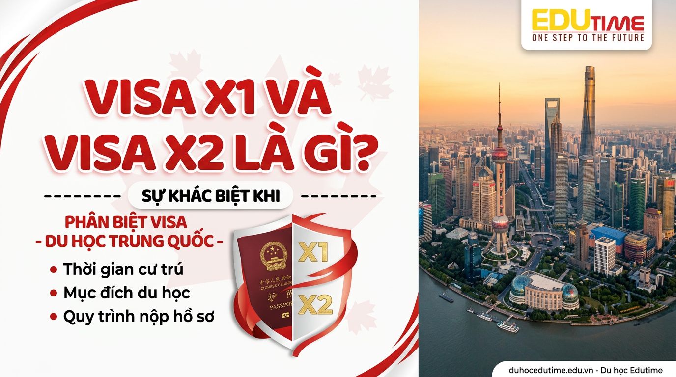 Visa X1 Là Gì? Phân Biệt Visa X1 Và Visa X2 Du Học Trung Quốc