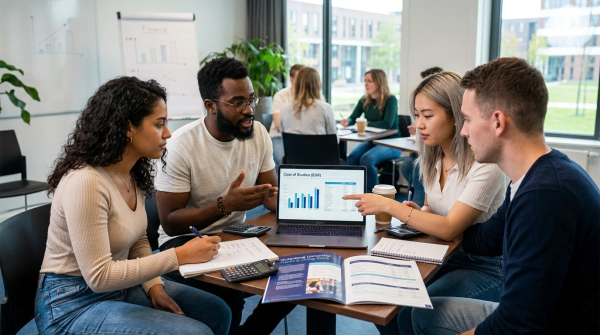 Sinh viên quốc tế trong giờ học tại Wittenborg University - Wittenborg University