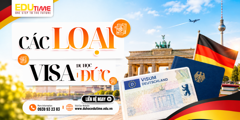 các loại visa du học đức