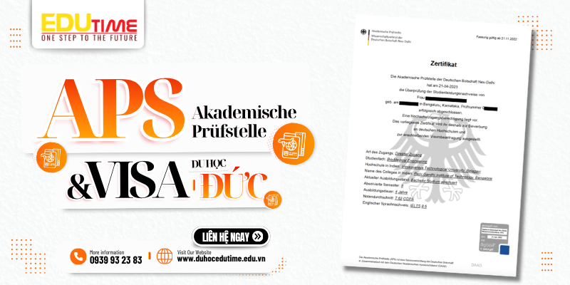 aps và visa du học đức