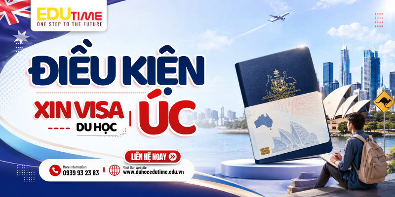 điều kiện xin visa du học úc