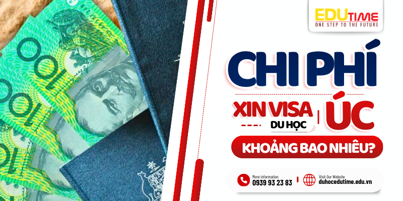 chi phí xin visa du học úc 2026