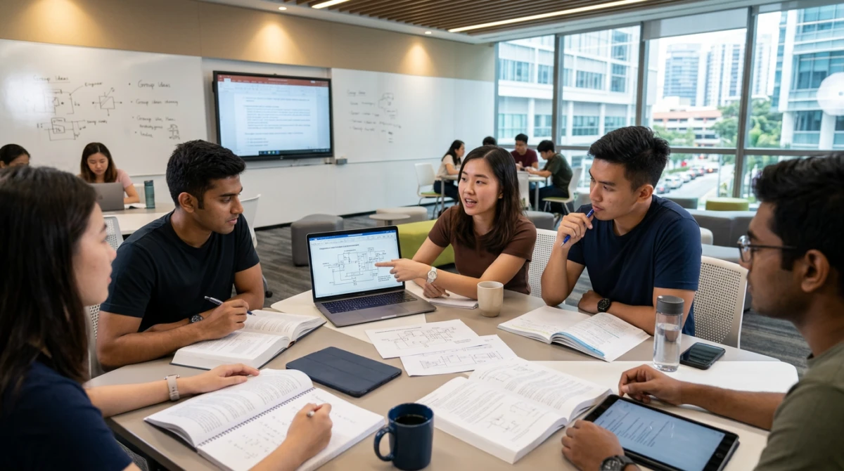Chương trình Advanced Diploma tập trung sâu vào các kỹ năng thực chiến và nghiệp vụ chuyên môn. - Advanced Diploma và Higher Diploma Singapore