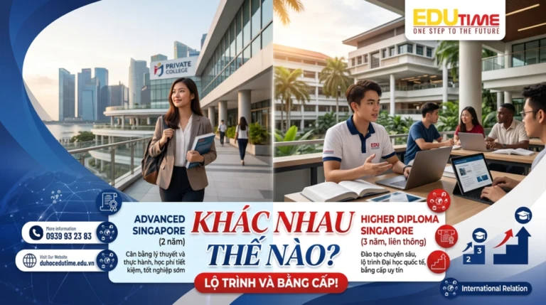 Advanced Diploma và Higher Diploma Singapore: Khác nhau thế nào?