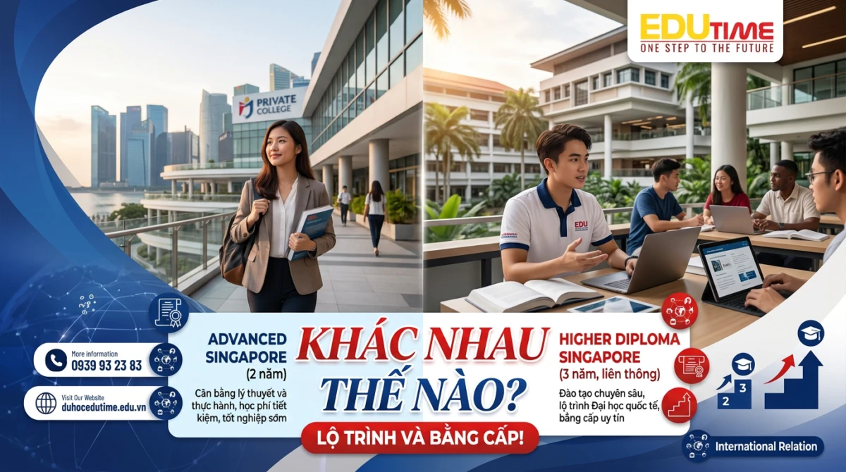 Advanced Diploma Và Higher Diploma Singapore: Khác Nhau Thế Nào?