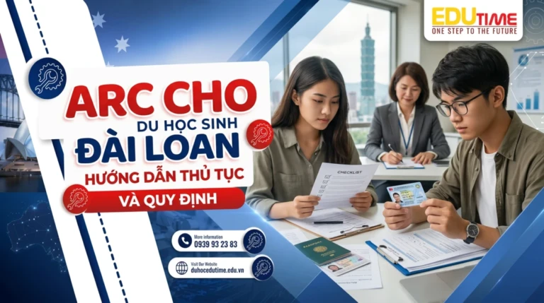 ARC cho du học sinh Đài Loan: Hướng dẫn thủ tục và quy định