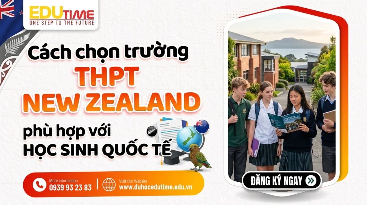 Cách chọn trường THPT New Zealand phù hợp với học sinh quốc tế