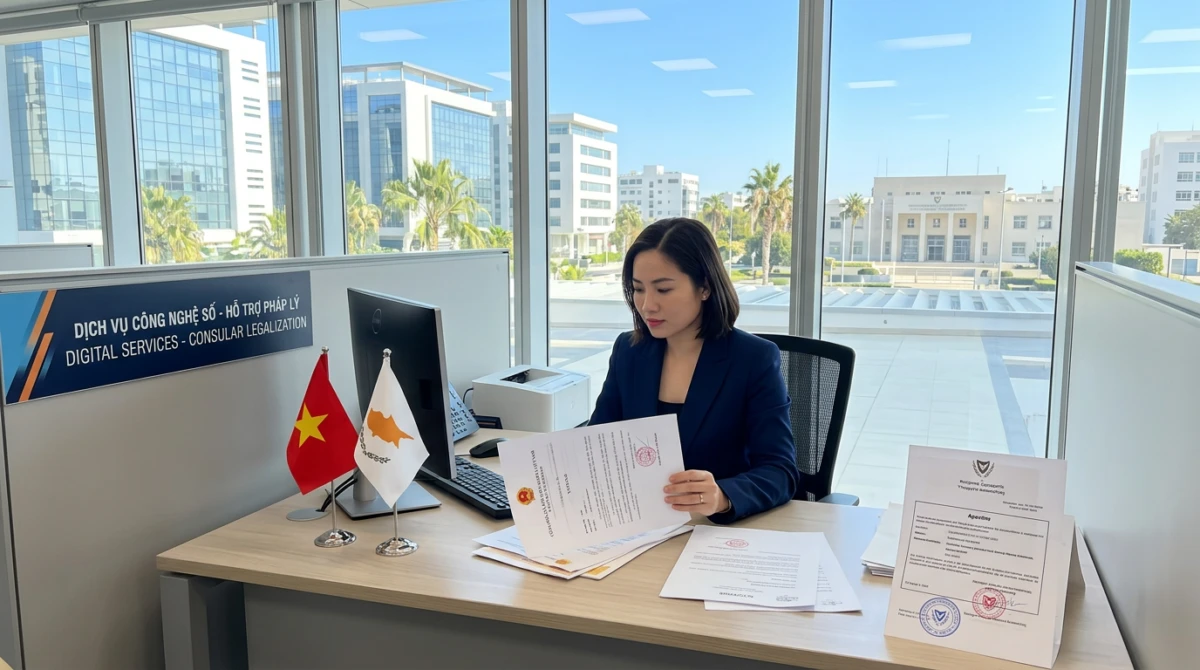 Giao dịch hồ sơ hành chính giữa hai nước nay đã trở nên thuận tiện hơn nhờ cơ chế La Hay - thủ tục Apostille & Hợp pháp hóa lãnh sự cộng hòa Síp