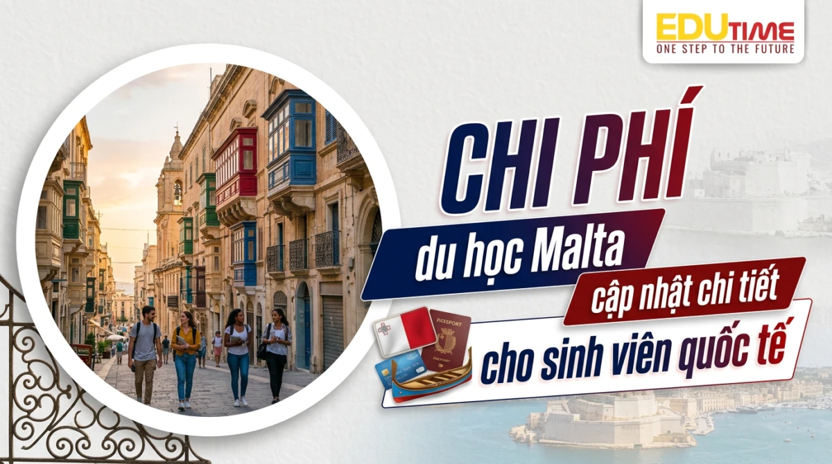 Chi phí du học Malta cập nhật chi tiết cho sinh viên quốc tế 1 Chi phí du học Malta cập nhật chi tiết cho sinh viên quốc tế