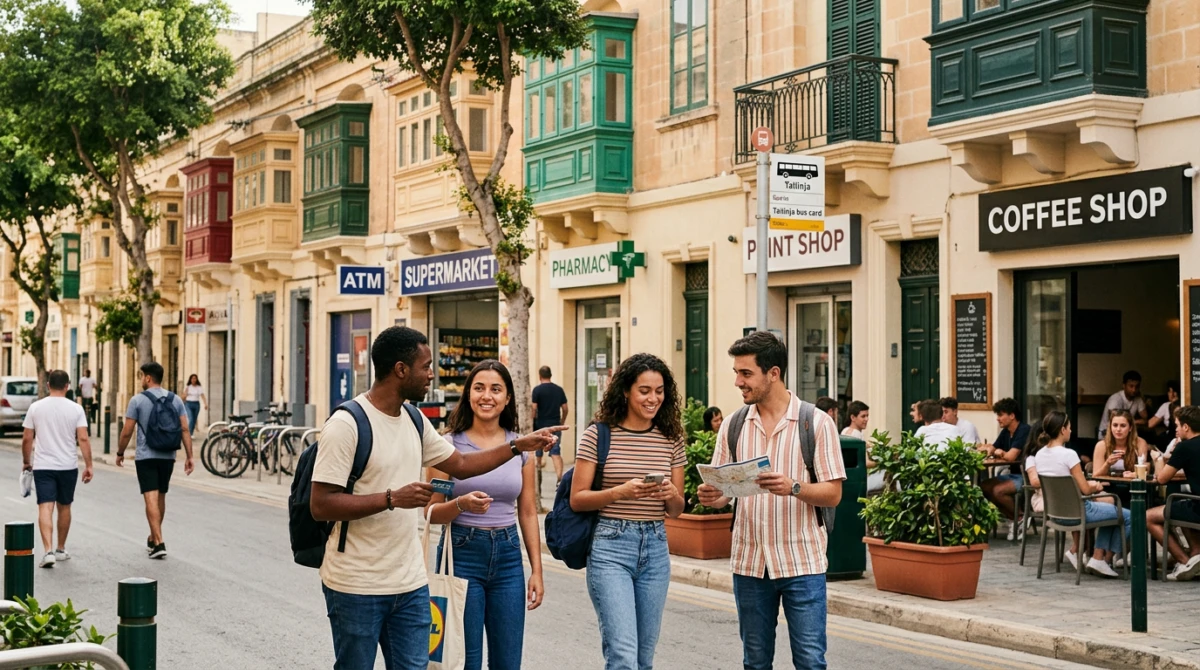 Chi phí du học Malta cập nhật chi tiết cho sinh viên quốc tế 2 Khu vực đô thị và cảnh quan sinh hoạt thuận tiện cho sinh viên quốc tế tại Malta - chi phí du học malta