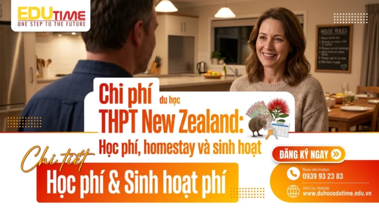 Chi phí du học THPT New Zealand: Học phí, homestay và sinh hoạt 6 Chi phí du học THPT New Zealand: Học phí, homestay và sinh hoạt