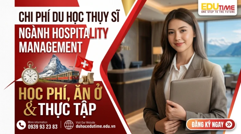 Chi phí du học Thụy Sĩ ngành Hospitality Management