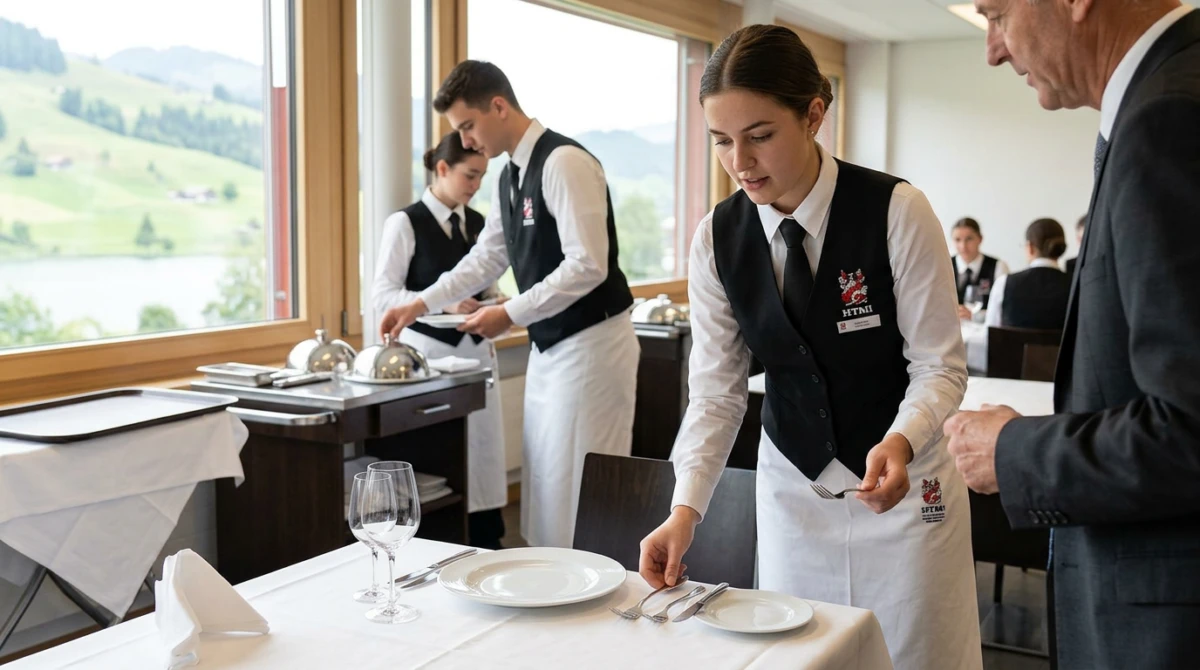 Môi trường thực hành chuyên nghiệp giúp sinh viên phát triển kỹ năng thực tế - Chi phí du học thụy sĩ trường HTMi