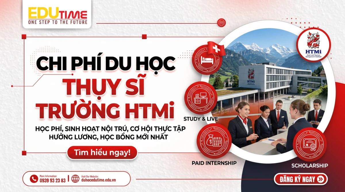 Chi phí du học thụy sĩ trường HTMi