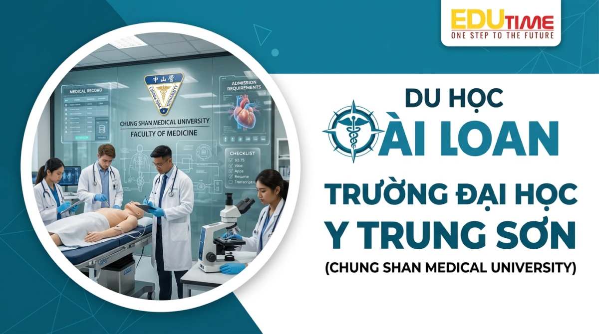 Du học Đài Loan trường Đại học Y Trung Sơn (Chung Shan Medical University) - Du học Đài Loan trường Đại học Y Trung Sơn