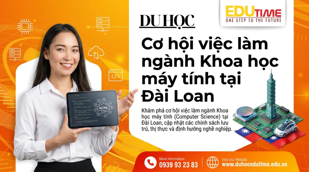 Cơ hội việc làm ngành Khoa học máy tính tại Đài Loan