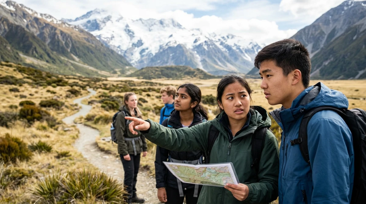 Có nên du học THPT New Zealand? Lợi ích và những điểm cần cân nhắc 2 Các hoạt động ngoại khóa ngoài trời giúp học sinh quốc tế nhanh chóng hòa nhập với lối sống năng động tại New Zealand. - du học THPT New Zealand