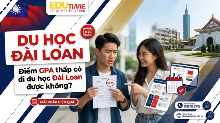 Điểm GPA thấp có đi du học Đài Loan được không?