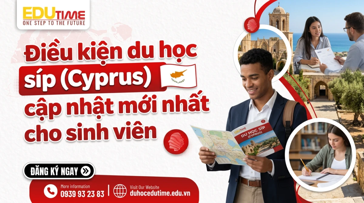 Điều kiện du học Síp (Cyprus) cập nhật mới nhất!