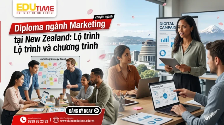 Diploma ngành Marketing tại New Zealand: Lộ trình và chương trình