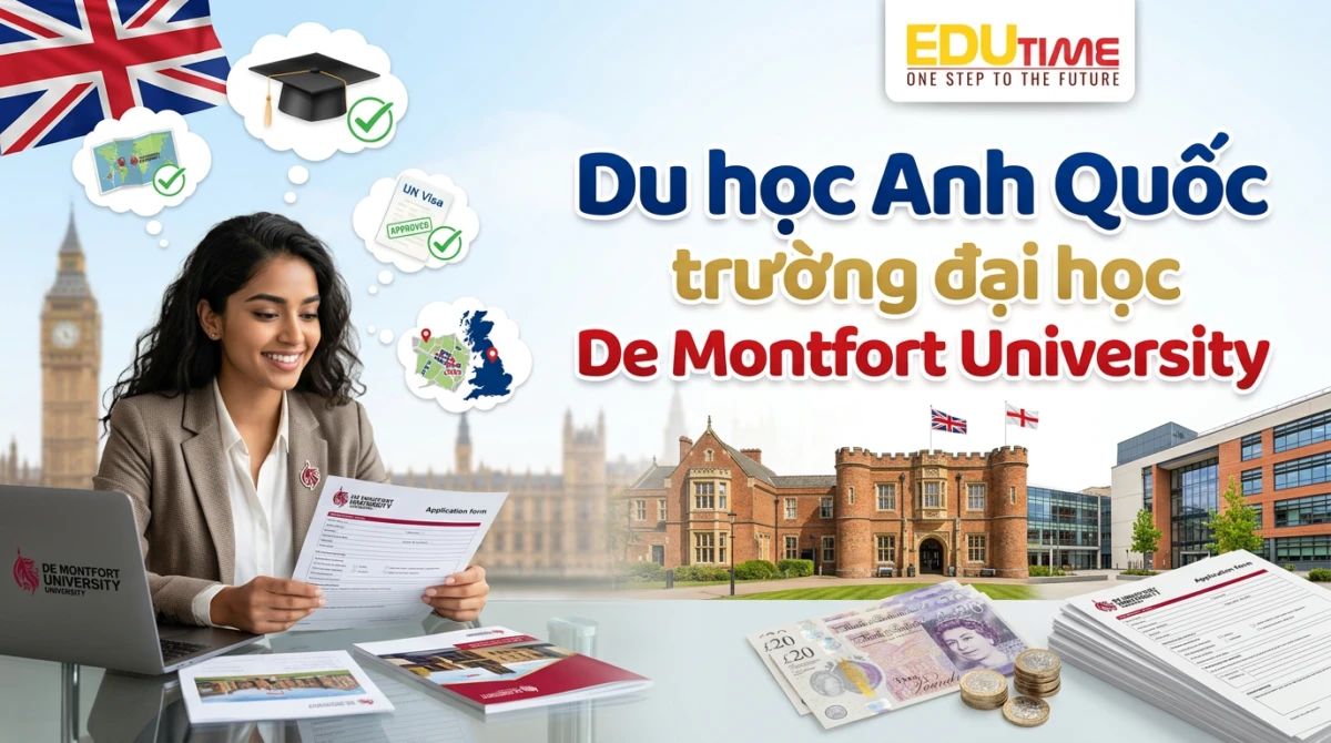 Du học Anh Quốc trường đại học De Montfort University - De Montfort University