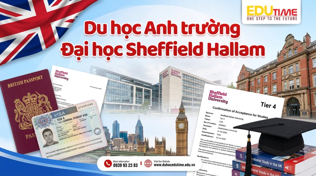 Du học Anh trường Đại học Sheffield Hallam - Đại học Sheffield Hallam