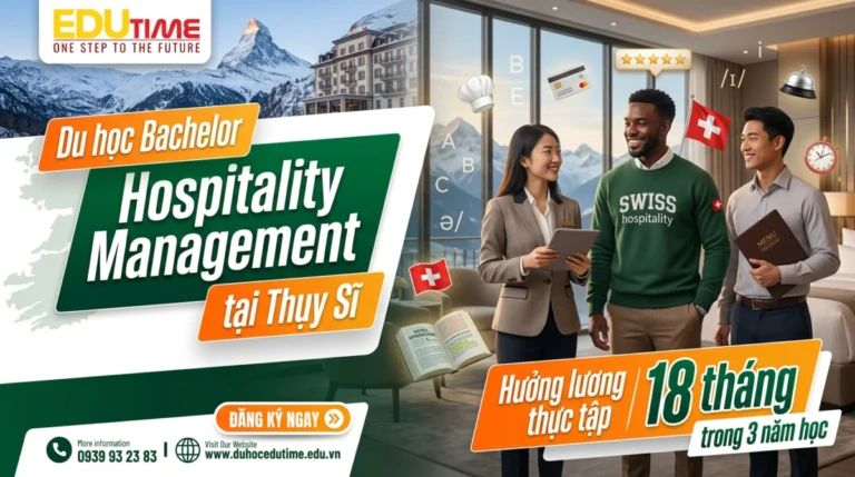 Du học Bachelor ngành Hospitality Management tại Thụy Sĩ