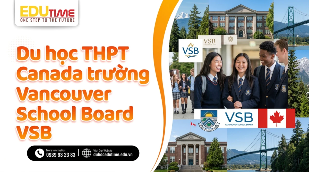 Du học THPT Canada trường Vancouver School Board VSB - vancouver school board