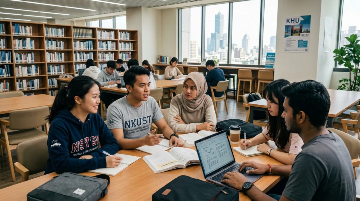 Môi trường học tập năng động của du học sinh tại Cao Hùng - Du học Cao Hùng