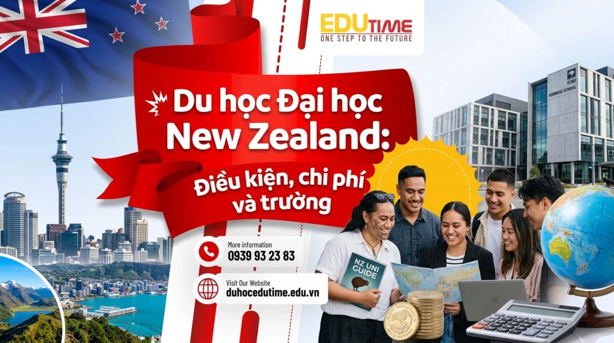 Du học Đại học New Zealand: Điều kiện, chi phí và trường 1 Du học Đại học New Zealand: Điều kiện, chi phí và trường