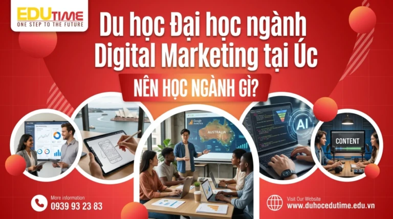 Du học Đại học ngành Digital Marketing tại Úc