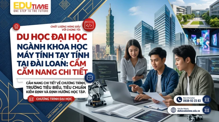 Du học đại học ngành Khoa học máy tính tại Đài Loan: Cẩm nang chi tiết