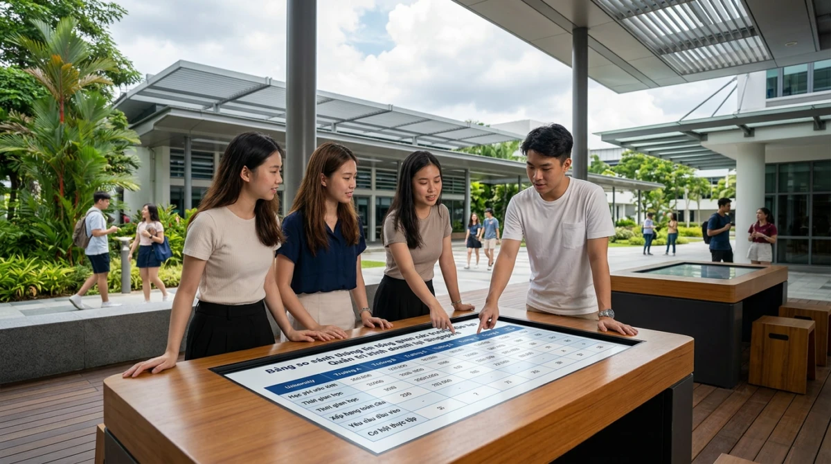 Cơ sở vật chất chuẩn quốc tế tạo điều kiện thuận lợi cho người học phát triển toàn diện - Du học Đại học ngành Quản trị kinh doanh tại Singapore