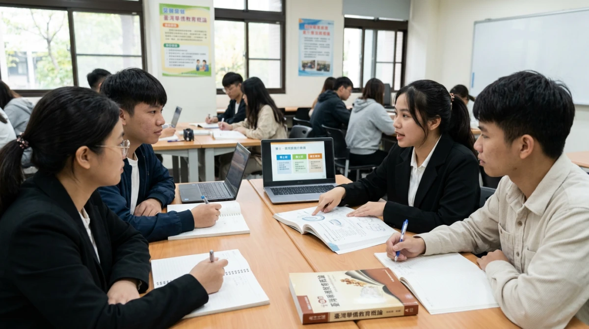 Sinh viên tích cực tham gia các hoạt động học tập và thảo luận nhóm - Du học Đài Loan hệ Hoa Kiều